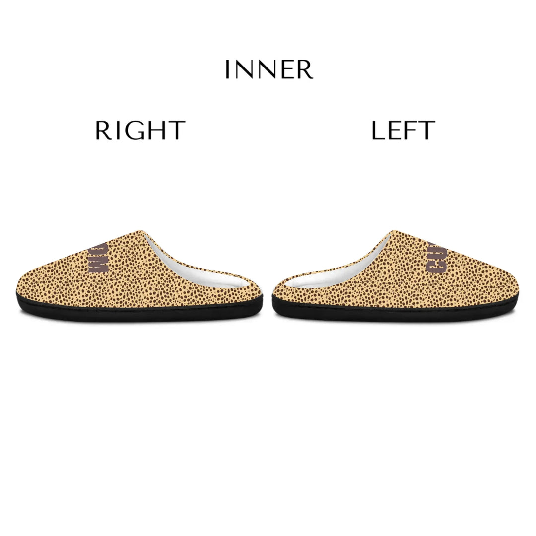 INDOOR WOMEN SLIPPERS Left and Right Slipper INNER