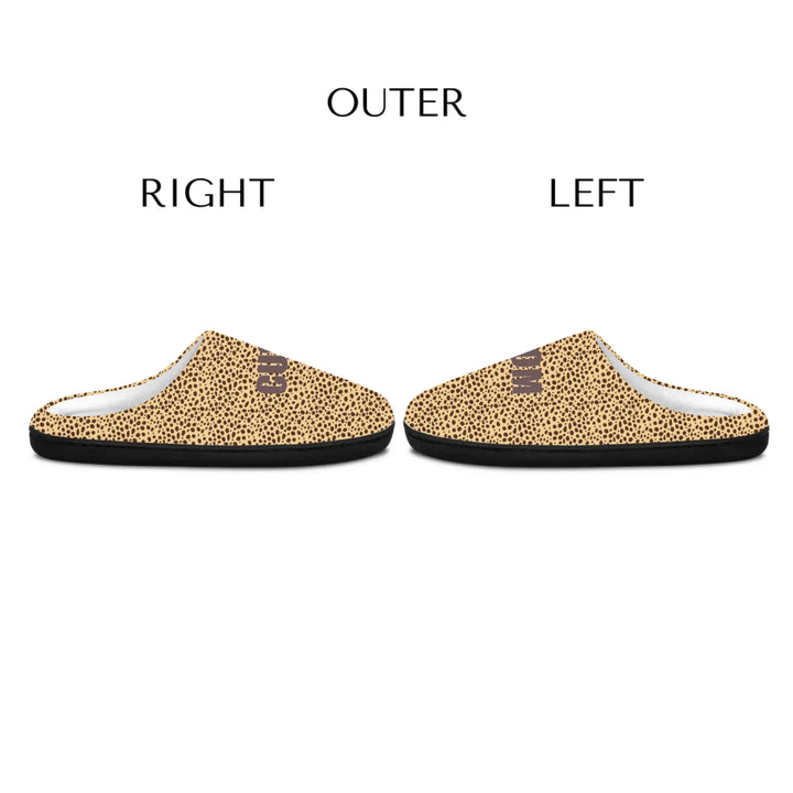 INDOOR WOMEN SLIPPERS Left and Right Slipper OUTER