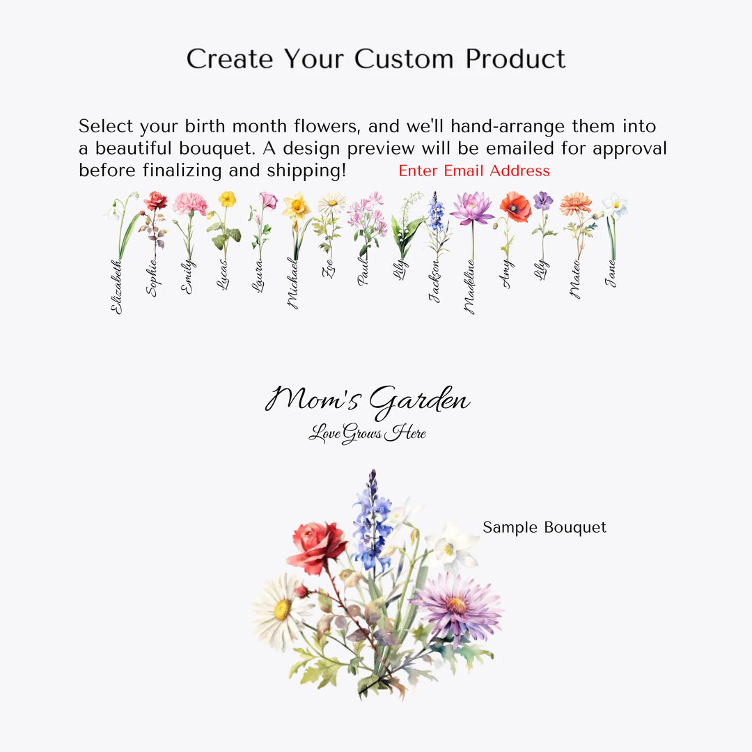 Create-your-own-Custom-Birth-Month-Flower-Bouquet-LED-Make-Up-Box-artfulane