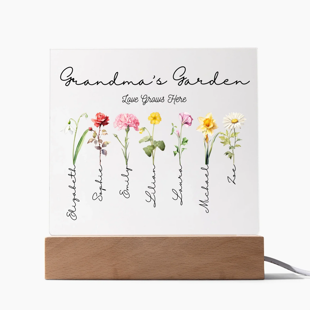 Acrylic Square LED 1