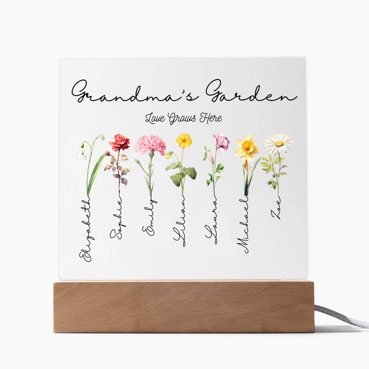 Acrylic Square LED 1