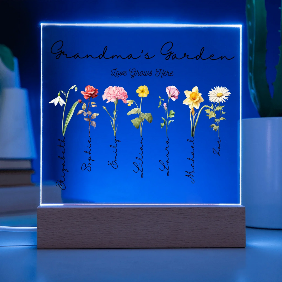 Acrylic Square LED 6