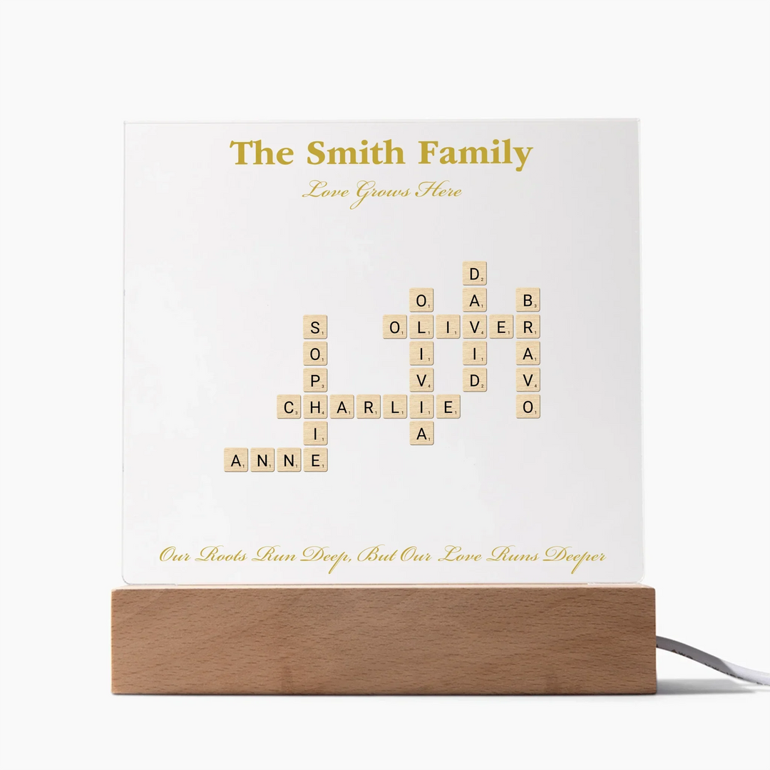 Acrylic Square LED 1