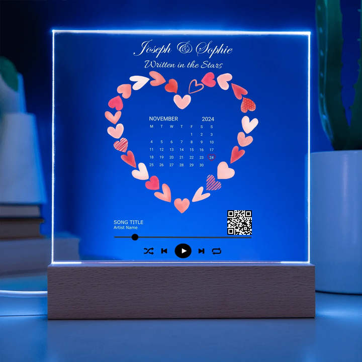 Acrylic Square LED 6