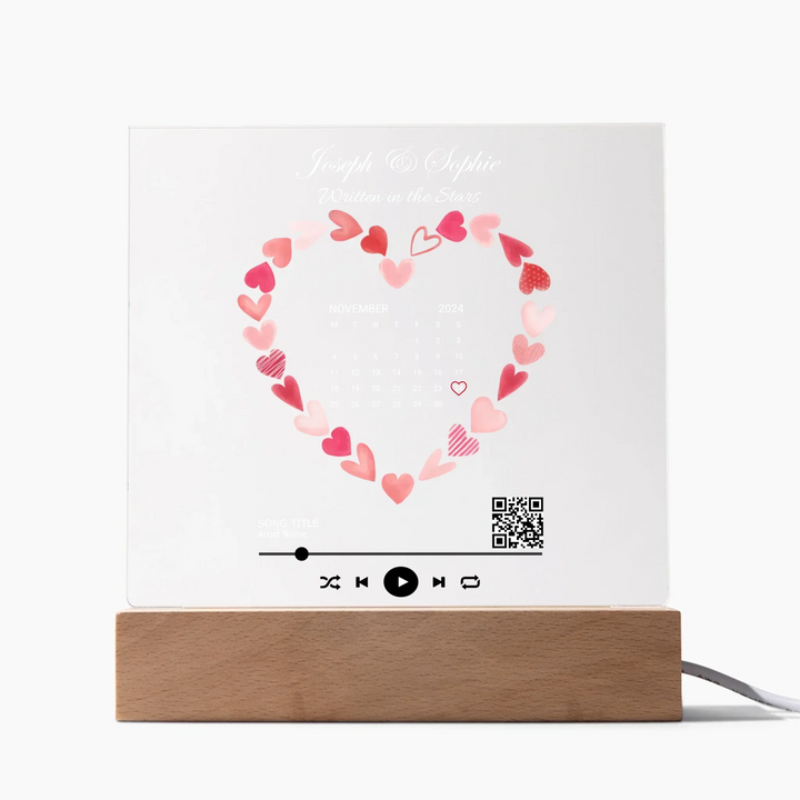 Acrylic Square LED 1