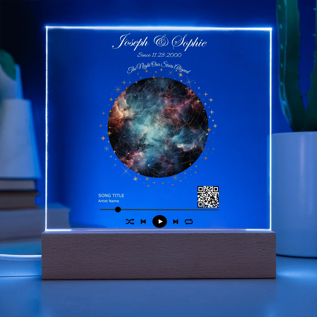 Acrylic Square LED 6