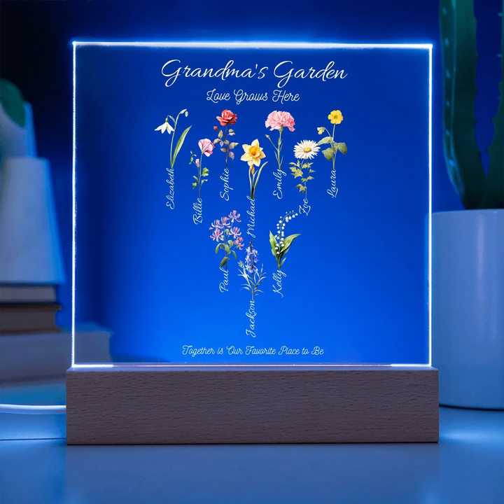 Acrylic Square LED 6