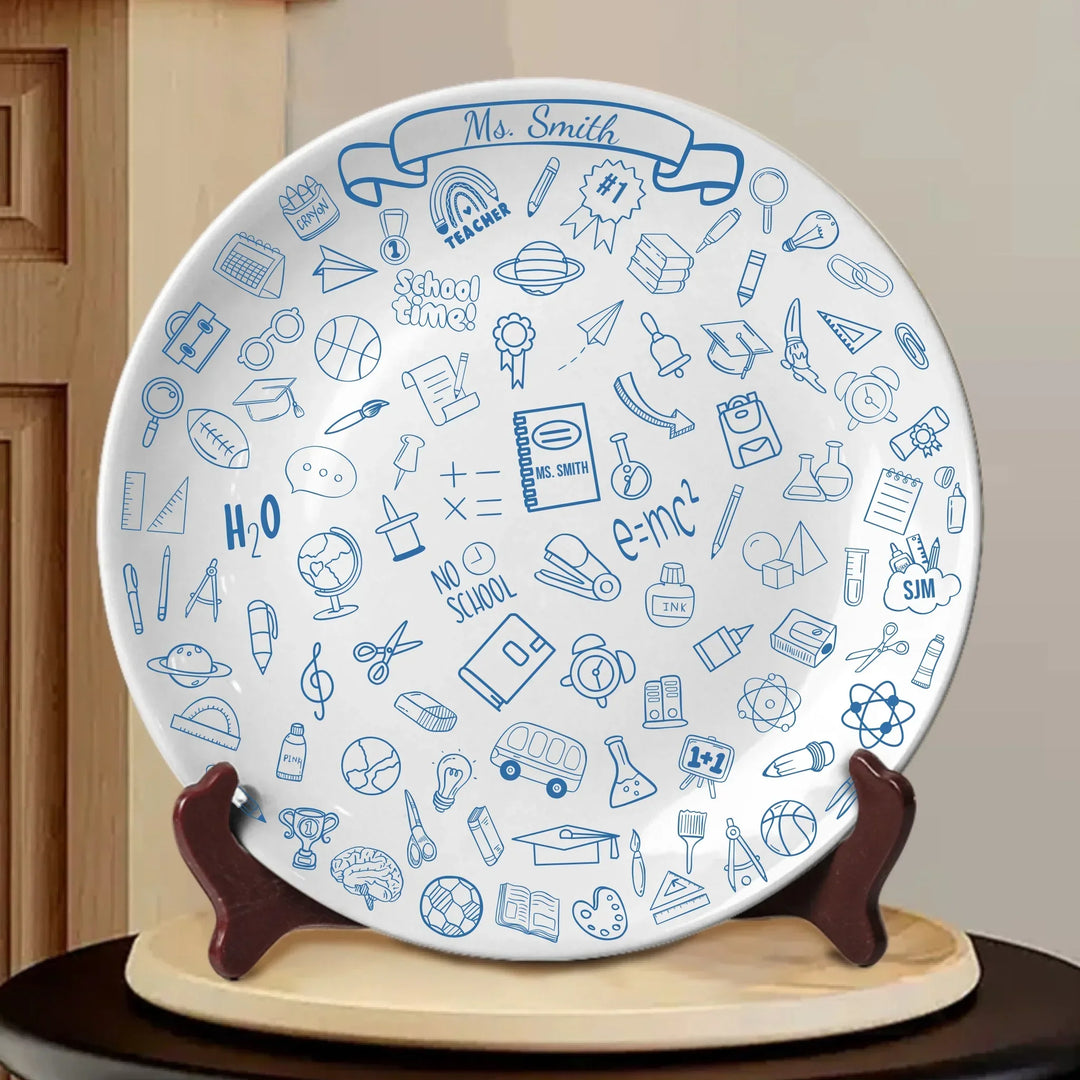 ceramic round plate 1