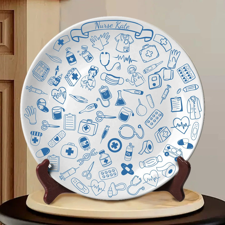 ceramic round plate 1