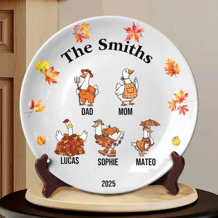 Personalized Wedding Keepsake Plate. Custom Names, Initials, Date & Location. Elegant Line Art Design. Unique Wedding or Anniversary Gift-ARTFULANE