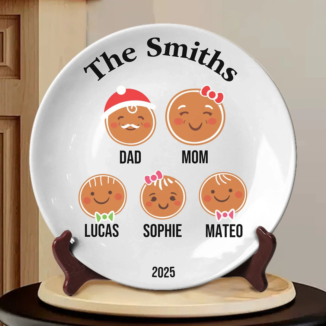 Personalized Wedding Keepsake Plate. Custom Names, Initials, Date & Location. Elegant Line Art Design. Unique Wedding or Anniversary Gift-ARTFULANE