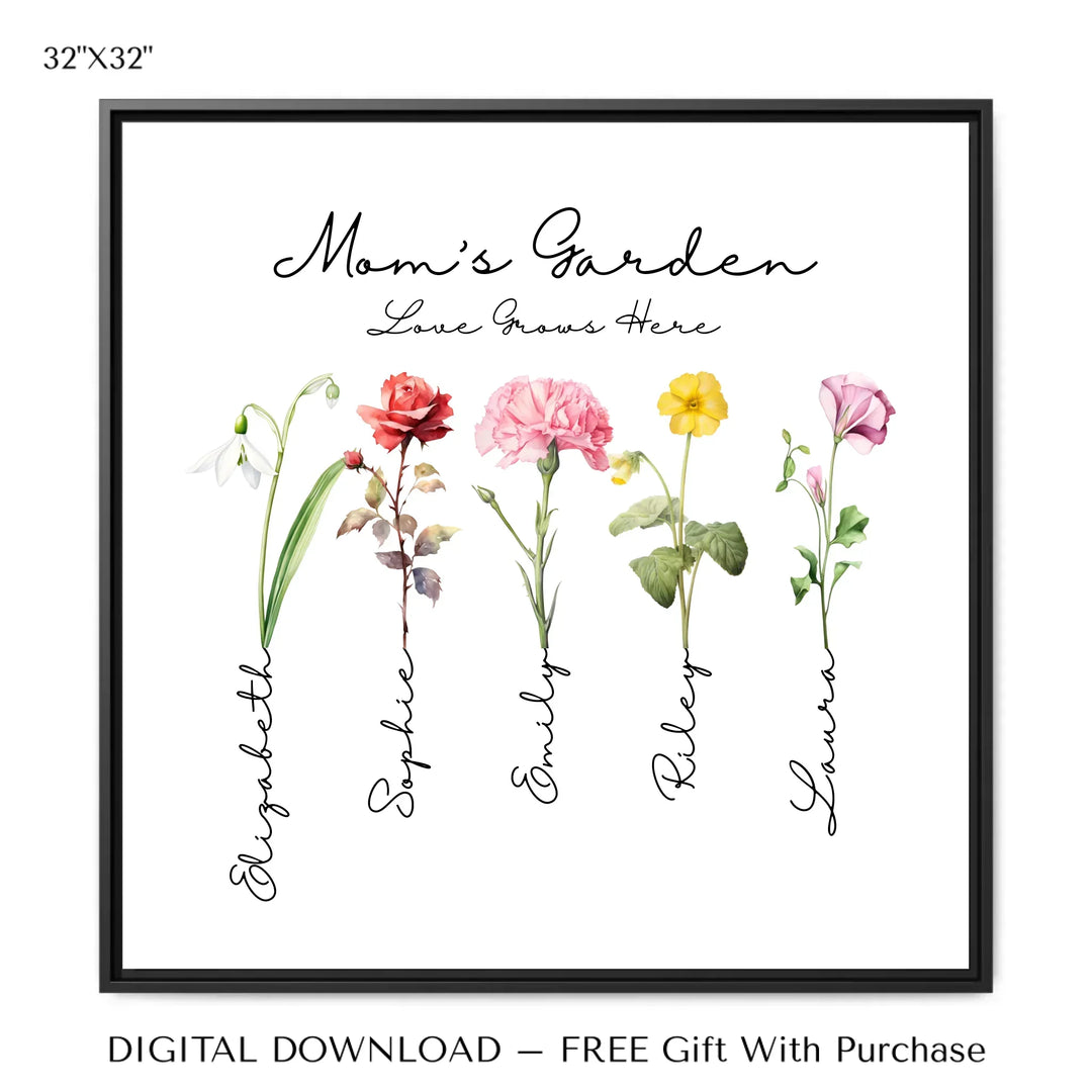 32x32 framed canvas-ARTFULANE