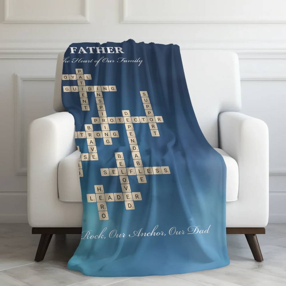 Velveteen Blanket On Couch