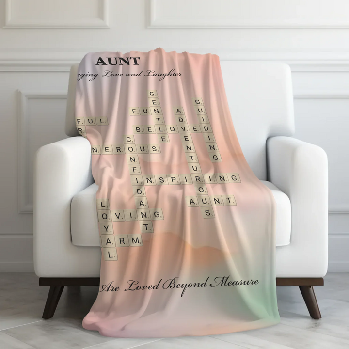 Velveteen Blanket On Couch