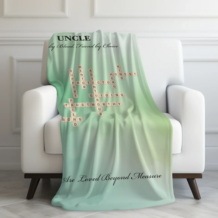 Velveteen Blanket On Couch