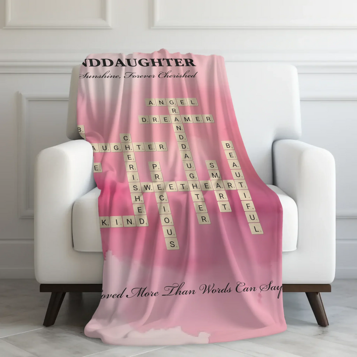 Velveteen Blanket On Couch