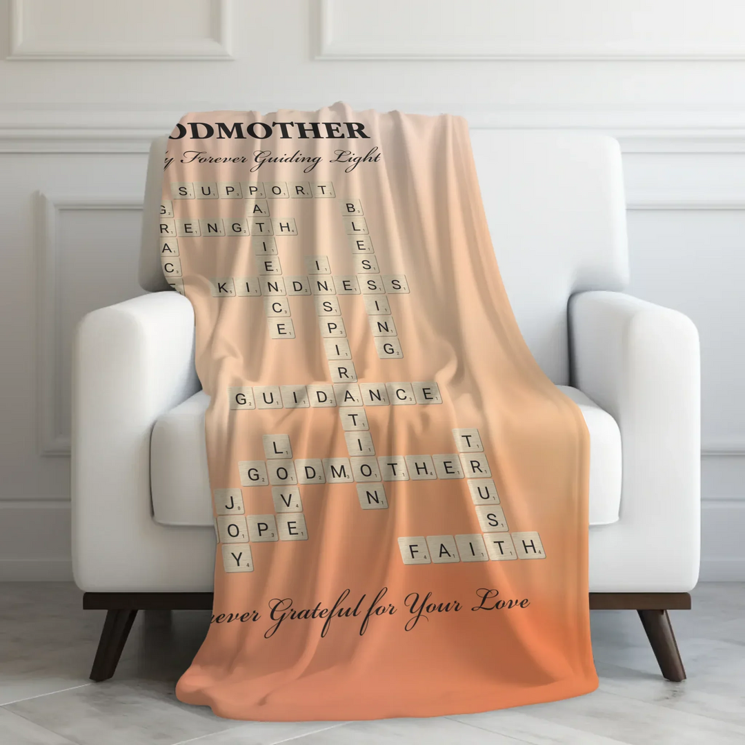 Velveteen Blanket On Couch