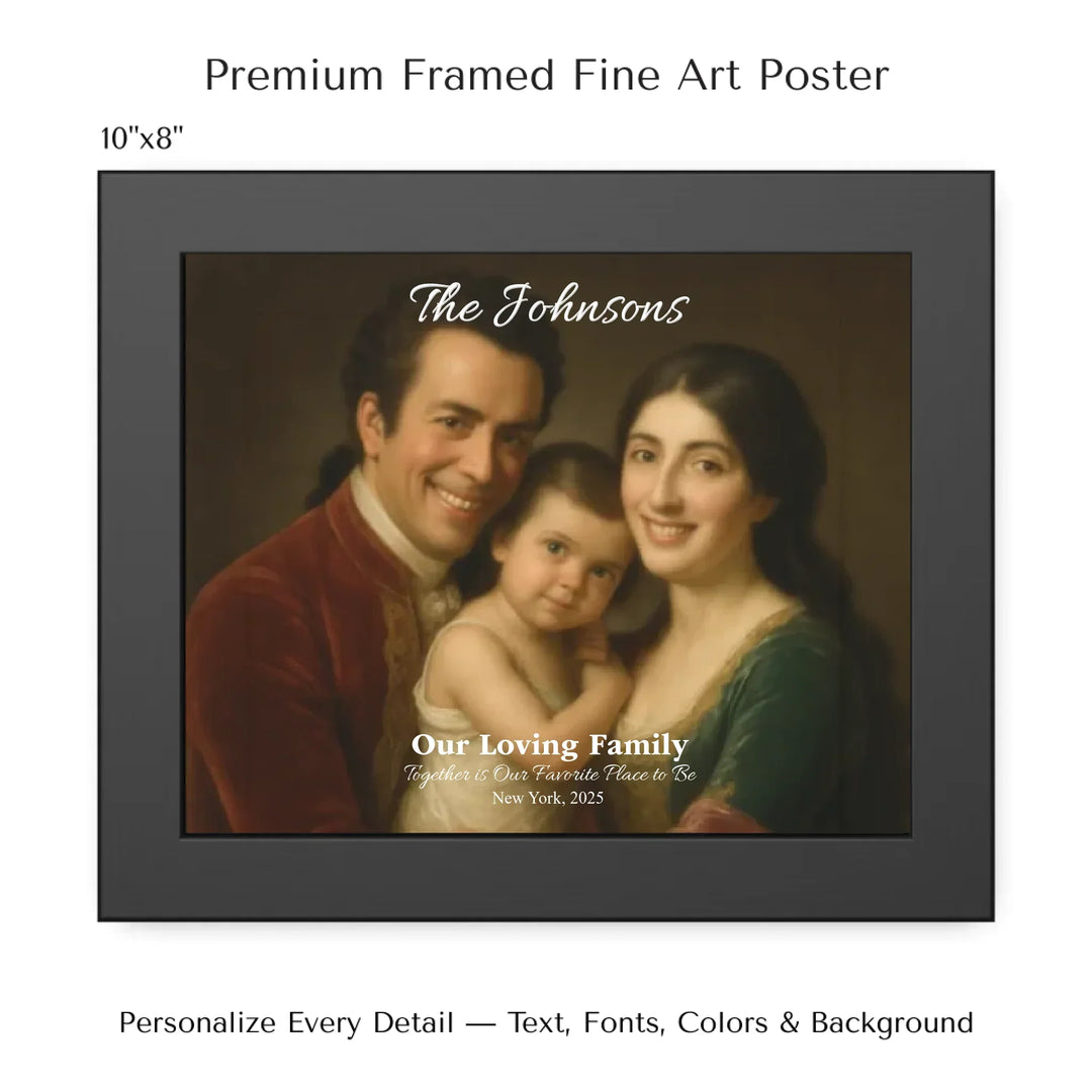 Personalized star map wall art with customizable background, title, names, date, location, and coordinates - 10x8 framed poster-ARTFULANE