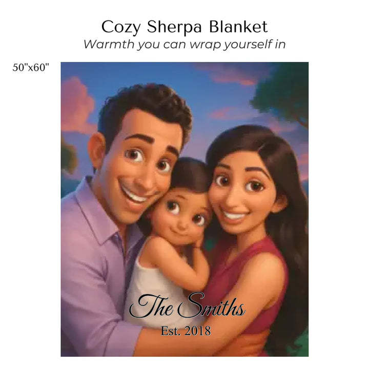 Create-Your-Custom-Watercolor-Birth-Month-Flower-Sherpa-Blanket-artfulane