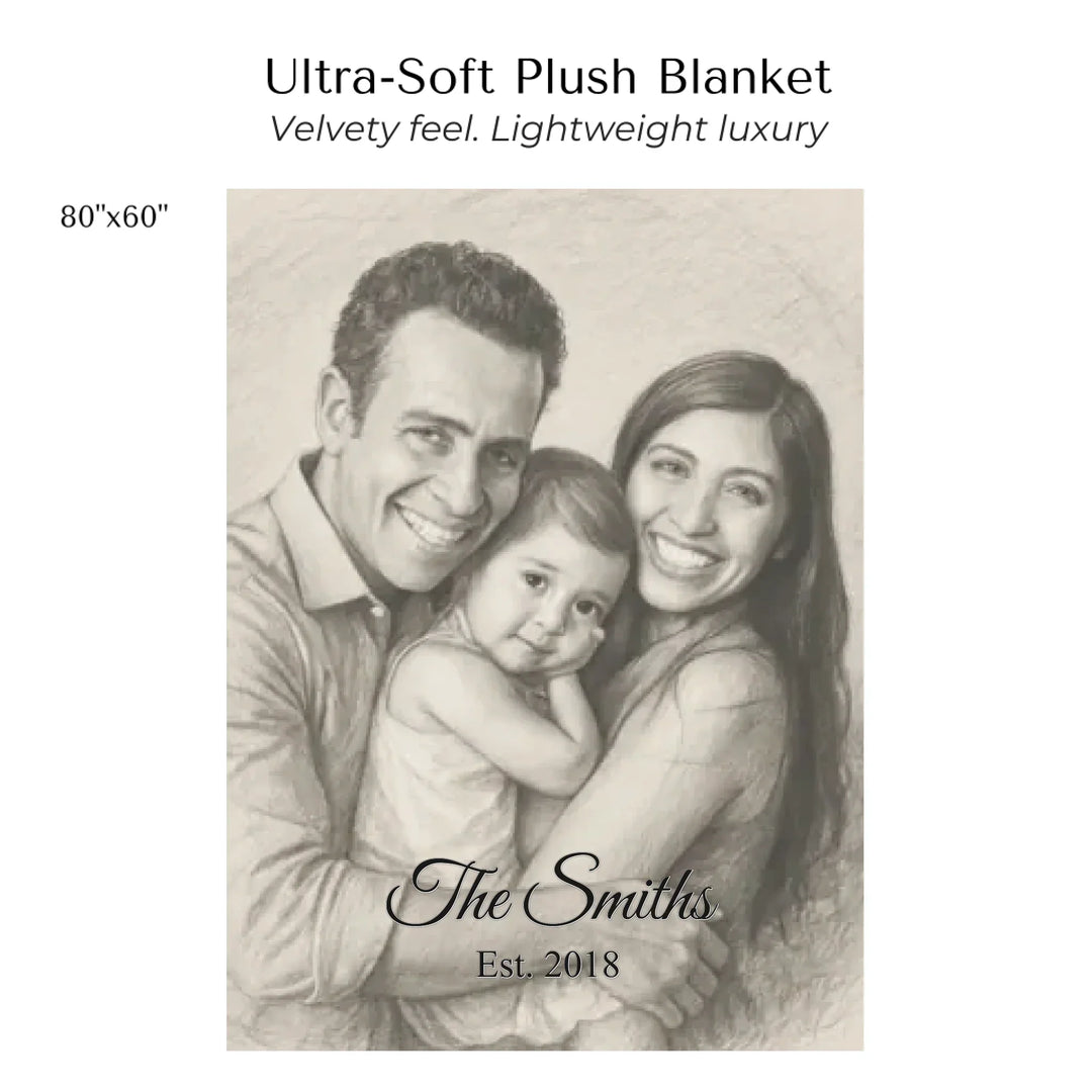 Create-Your-Custom-Watercolor-Birth-Month-Flower-Garden-velveteen-Blanket-80x60-artfulane