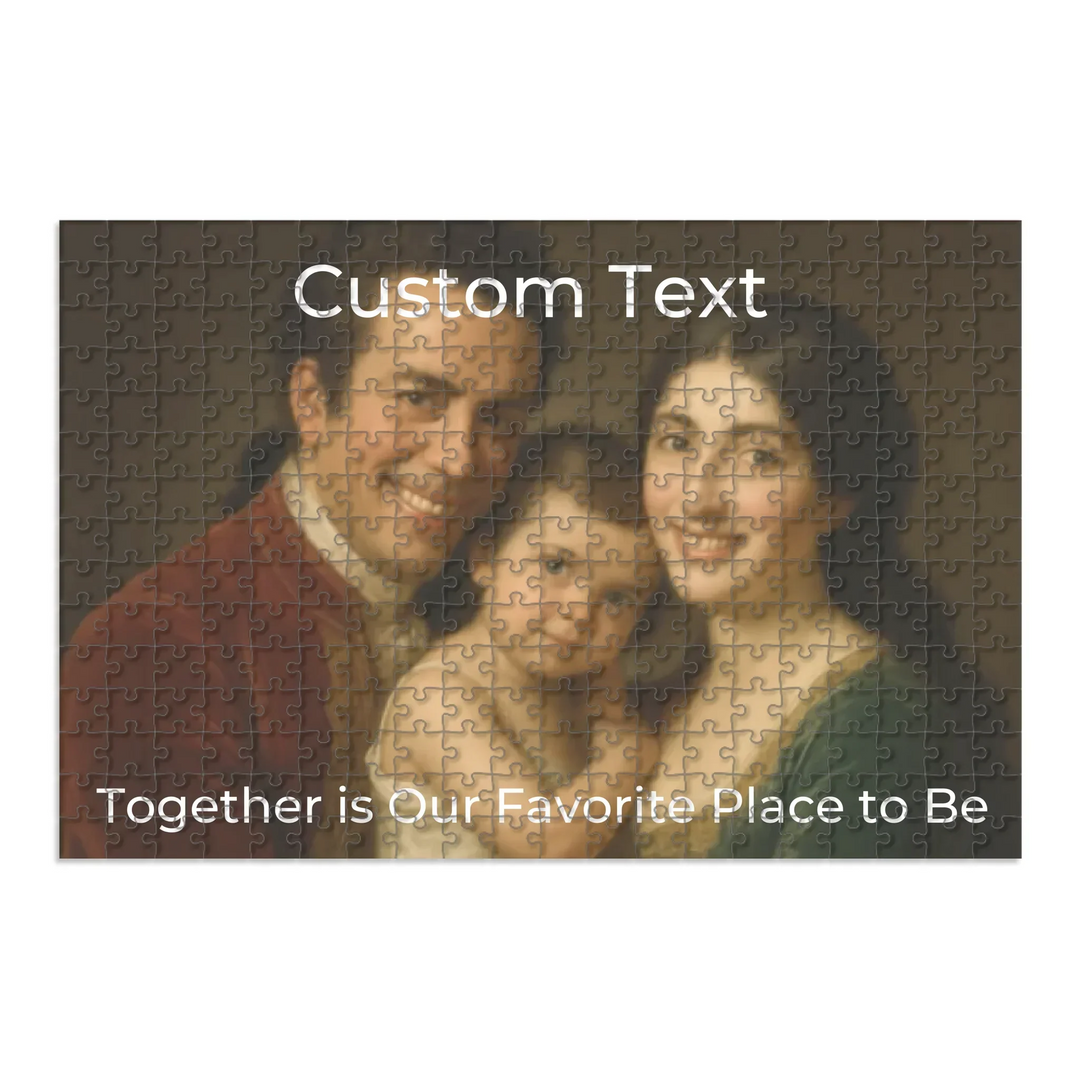 Custom Regal Historic Royal Portrait Wooden Puzzle