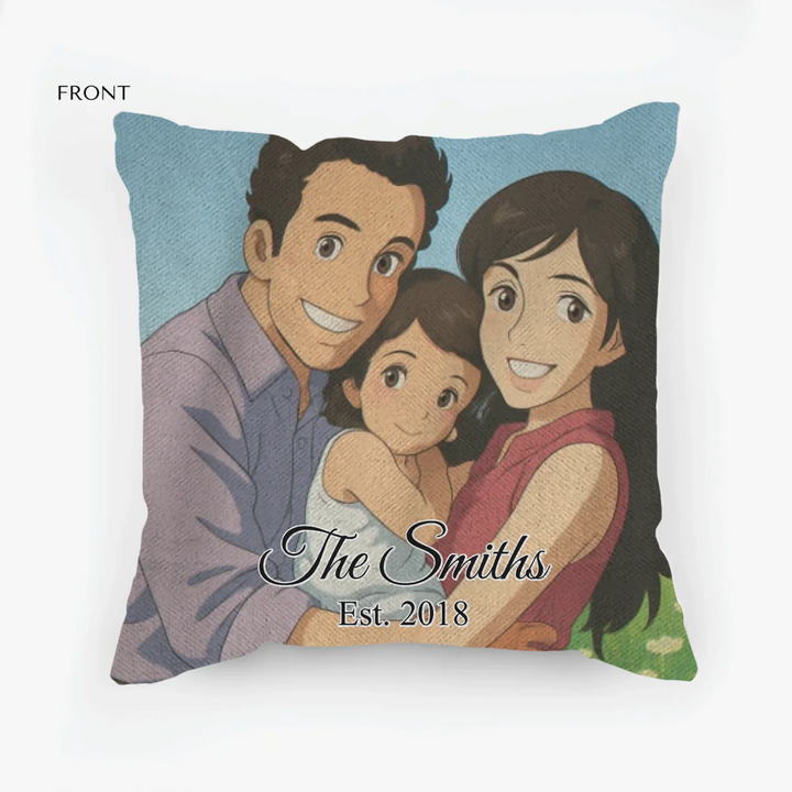 Custom Soft Dreamscape Anime Photo Pillows - Throw, Suede, Lumbar, Woven & Outdoor Pillows