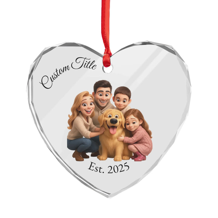 Custom 3D Animation Photo Ornament