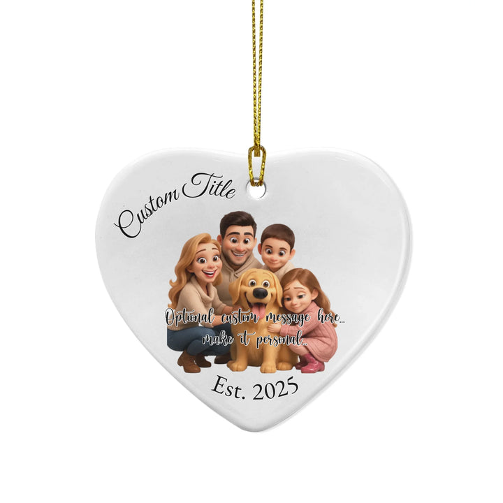 Custom 3D Animation Photo Ornament