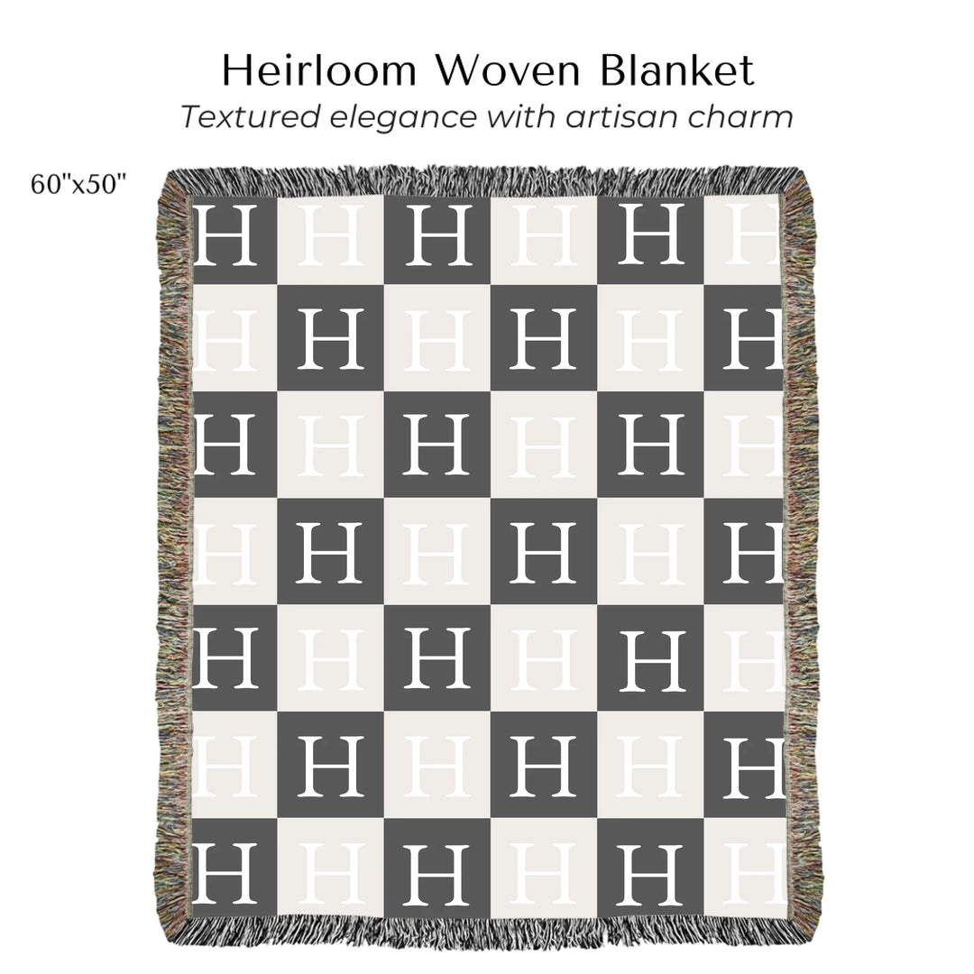 Heirloom Woven Blanket 60"X50"-ARTFULANE