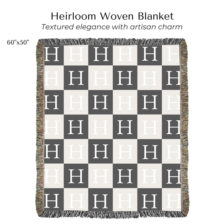 Heirloom Woven Blanket 60"X50"-ARTFULANE