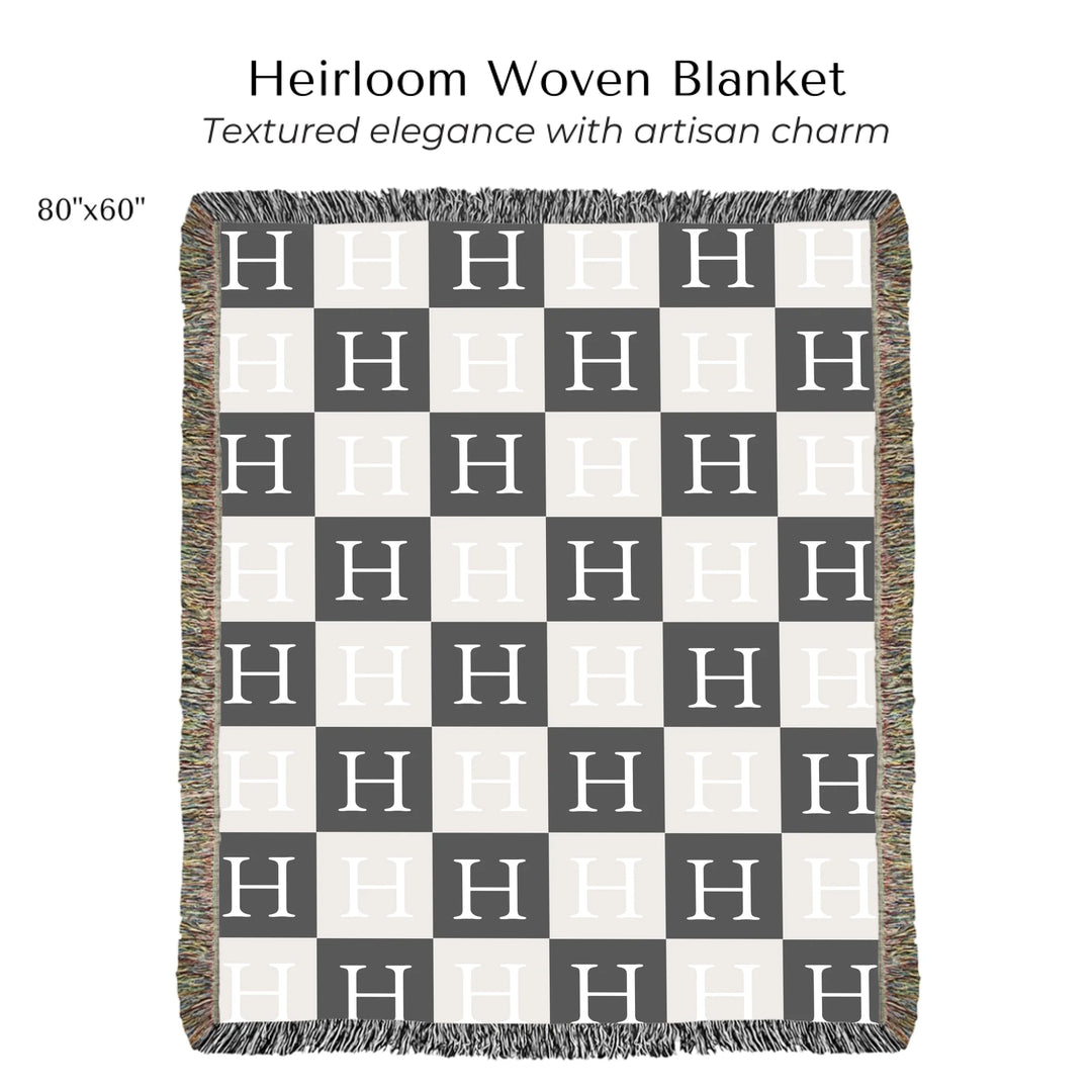 Heirloom Woven Blanket 80"x60"-ARTFULANE