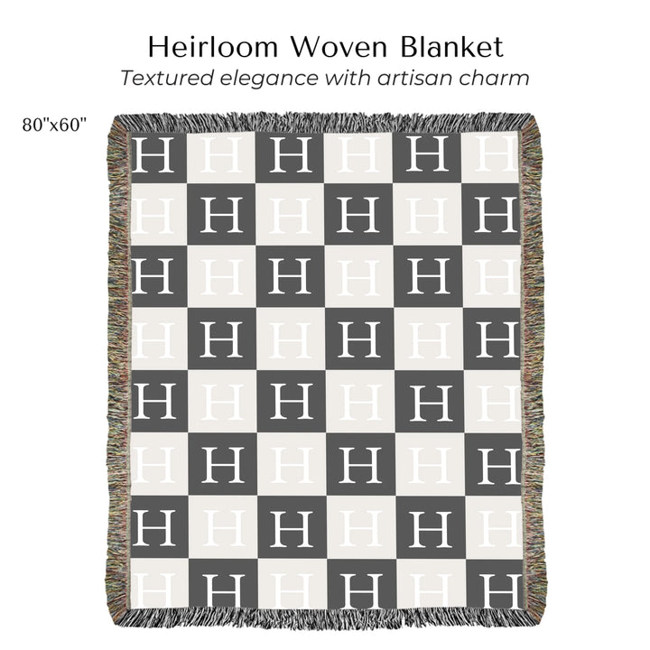 Heirloom Woven Blanket 80"x60"-ARTFULANE