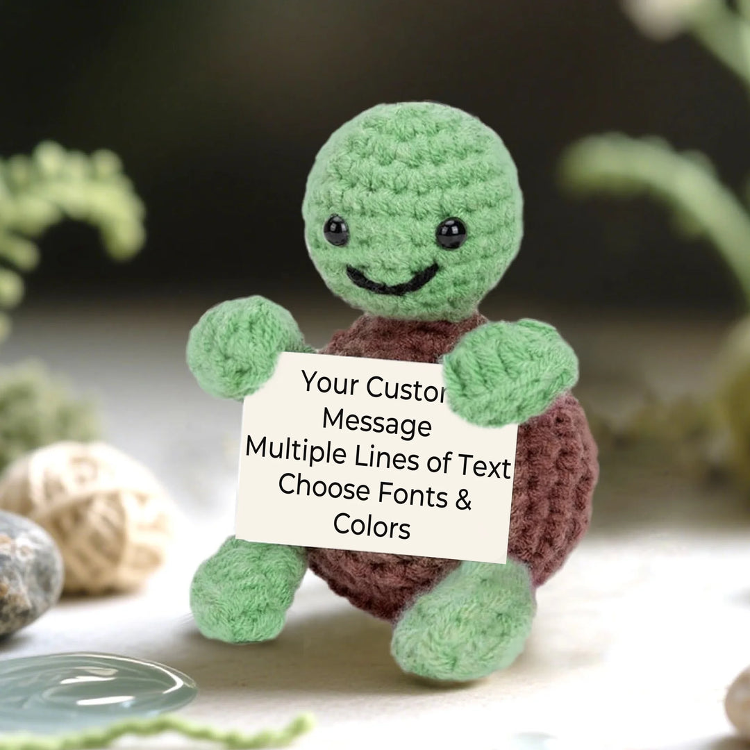 Custom Message Handmade Crochet Animals
