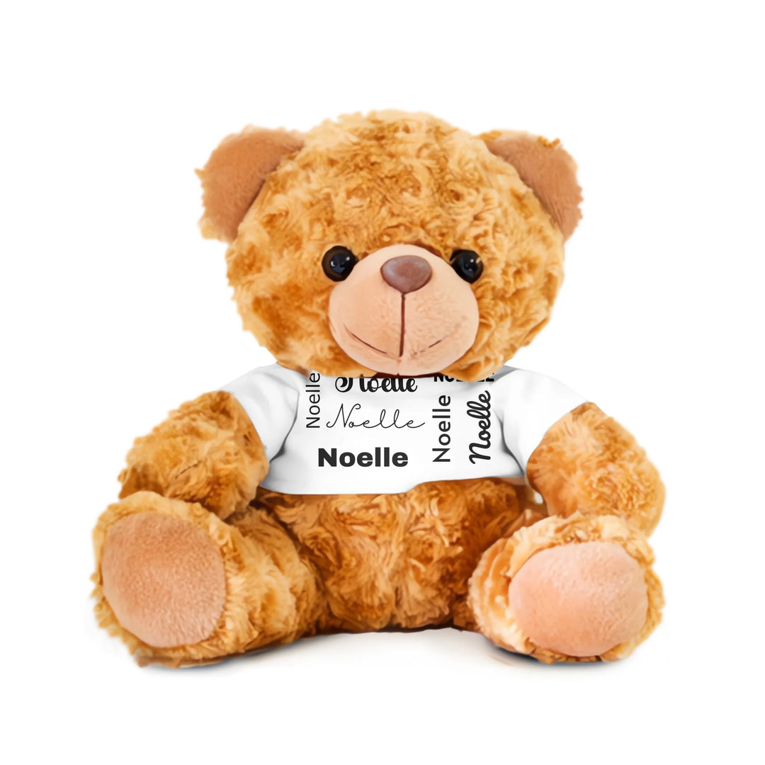 Custom Repeating Name Stuffed Animals - Sheep, Jaguar, Panda, Lion, Bunny, Bear - ART-TOY254.4