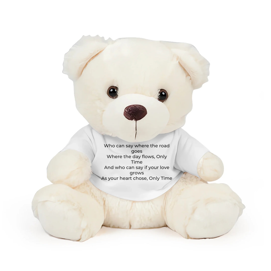 Custom Song Lyrics Stuffed Animals - Sheep, Jaguar, Panda, Lion, Bunny, Bear - ART-TOY588.1