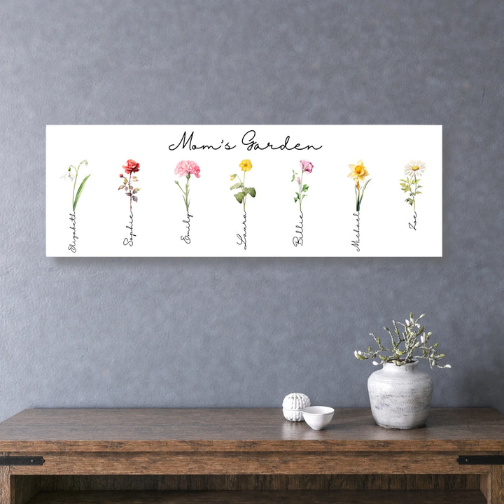 unframed stretched horizontal canvas on wall-ARTFULANE