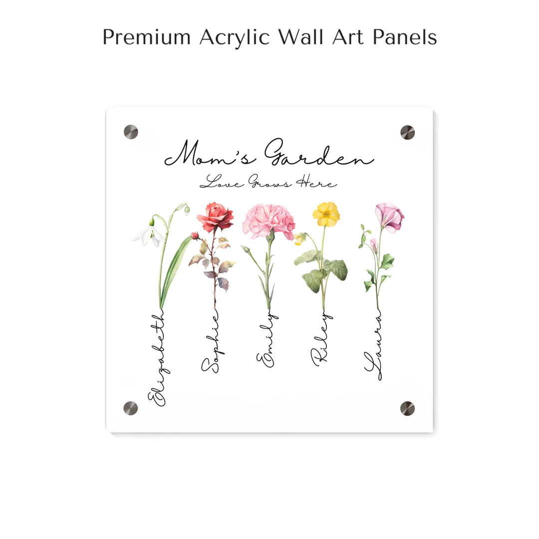 11x11 acrylic panel print