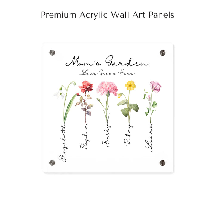 11x11 acrylic panel print