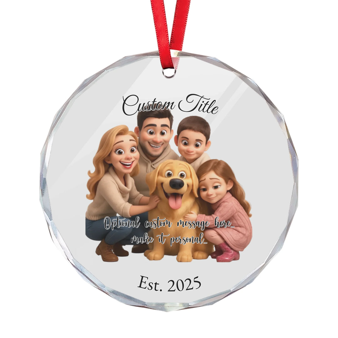 Custom 3D Animation Photo Ornament - ART-ORN883.4.2
