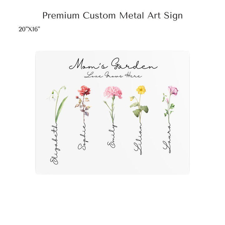 20x16 metal art sign