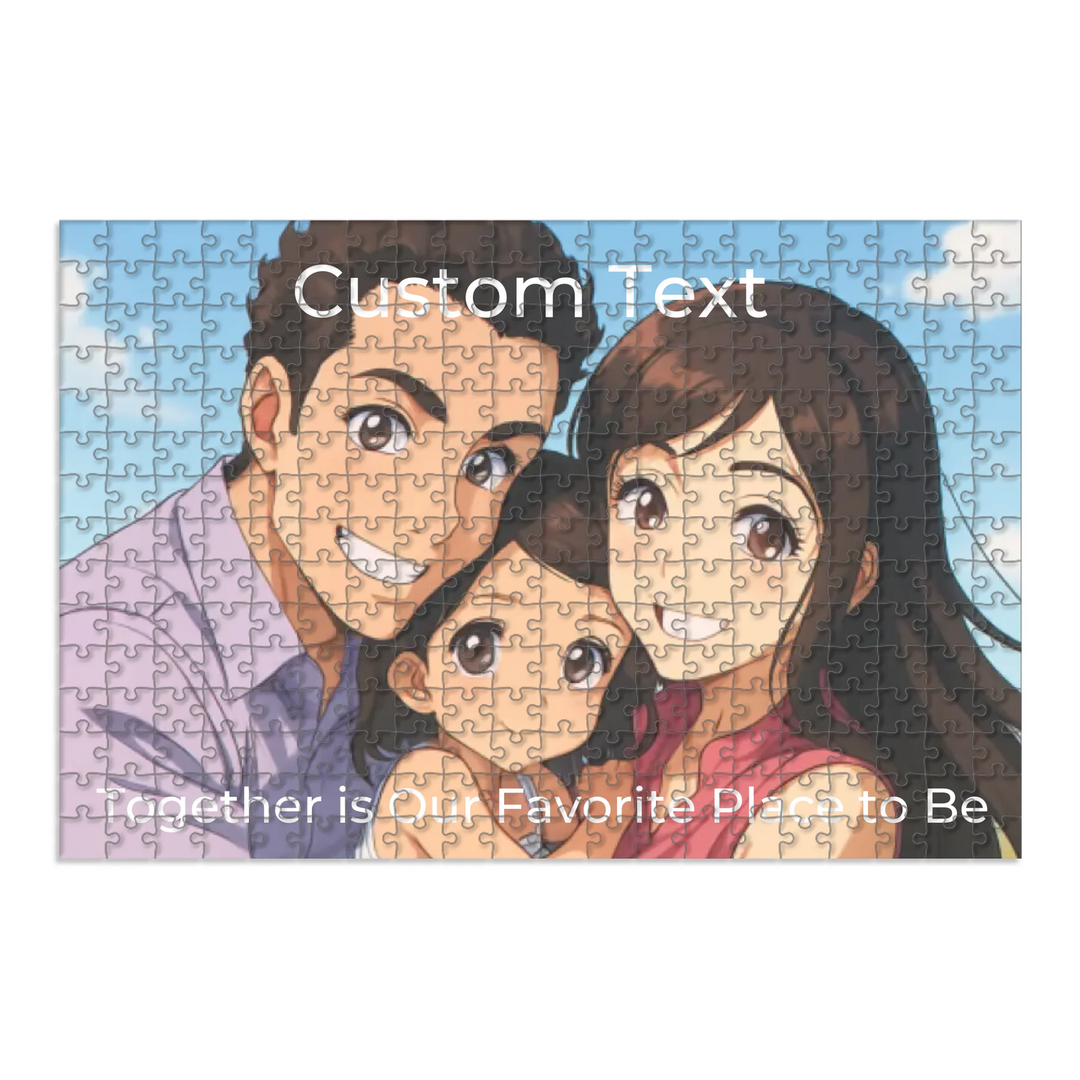 Custom Modern Anime Character Portrait Wooden Puzzle - ART-JIG883.7