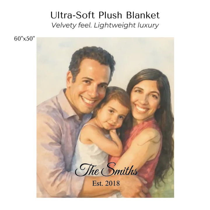 Create-Your-Custom-Watercolor-Birth-Month-Flower-Garden-Blanket-50x60-artfulane