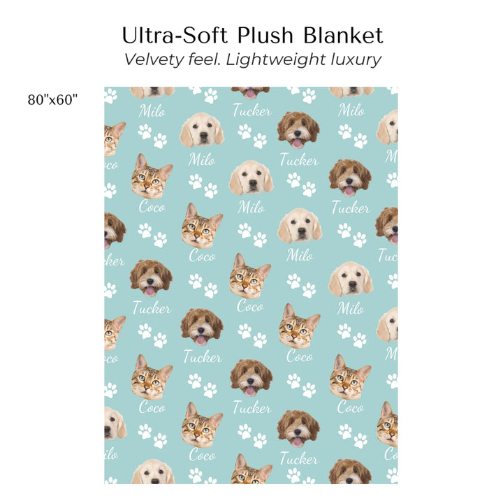 Create-Your-Custom-Watercolor-Birth-Month-Flower-Garden-velveteen-Blanket-80x60-artfulane