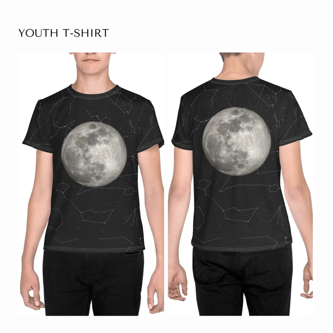all-over-print-unisex-youth-crew-neck-t-shirt-on-boy-front-and-back-artfulane