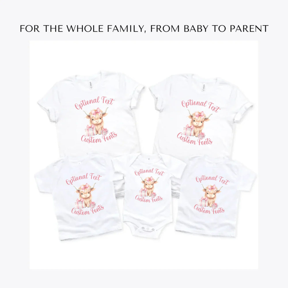 christmas-highland-animals-custom-t-shirts-adult-youth-toddler-baby-sizes-artfulane