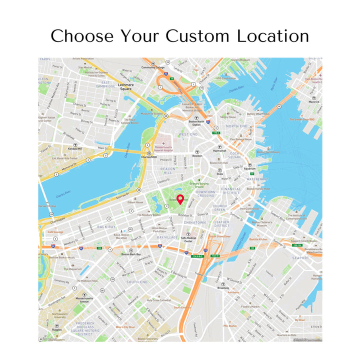 Choose Your Custom Location for Layered Map-ARTFULANE