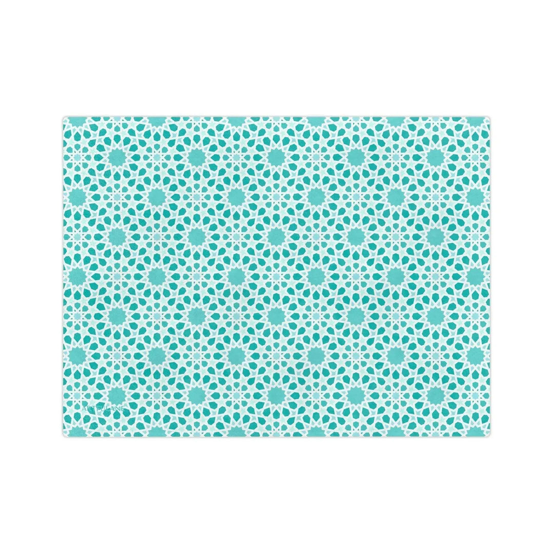 Geometric Moroccan Art Blanket - ARTFULANE