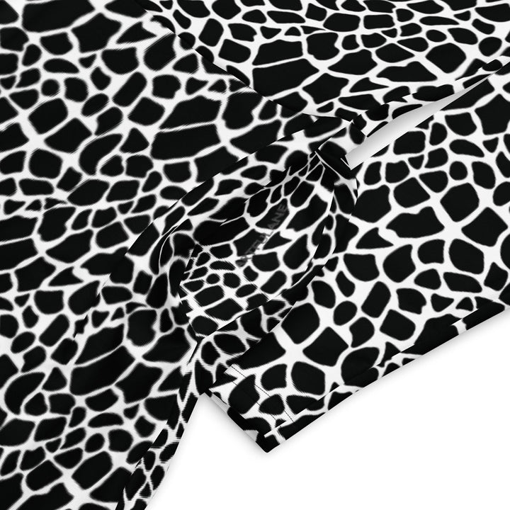Black Giraffe Midi Dress - ARTFULANE