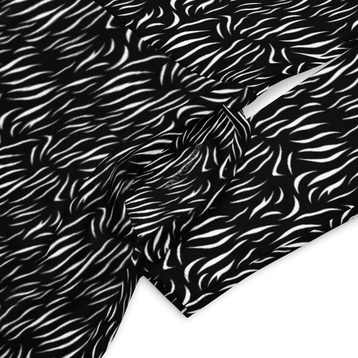 Black Tiger Midi Dress - ARTFULANE