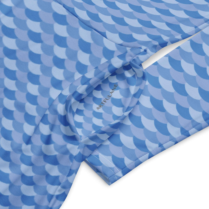 Blue Shells Midi Dress - ARTFULANE
